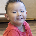 Toddler in Montessori